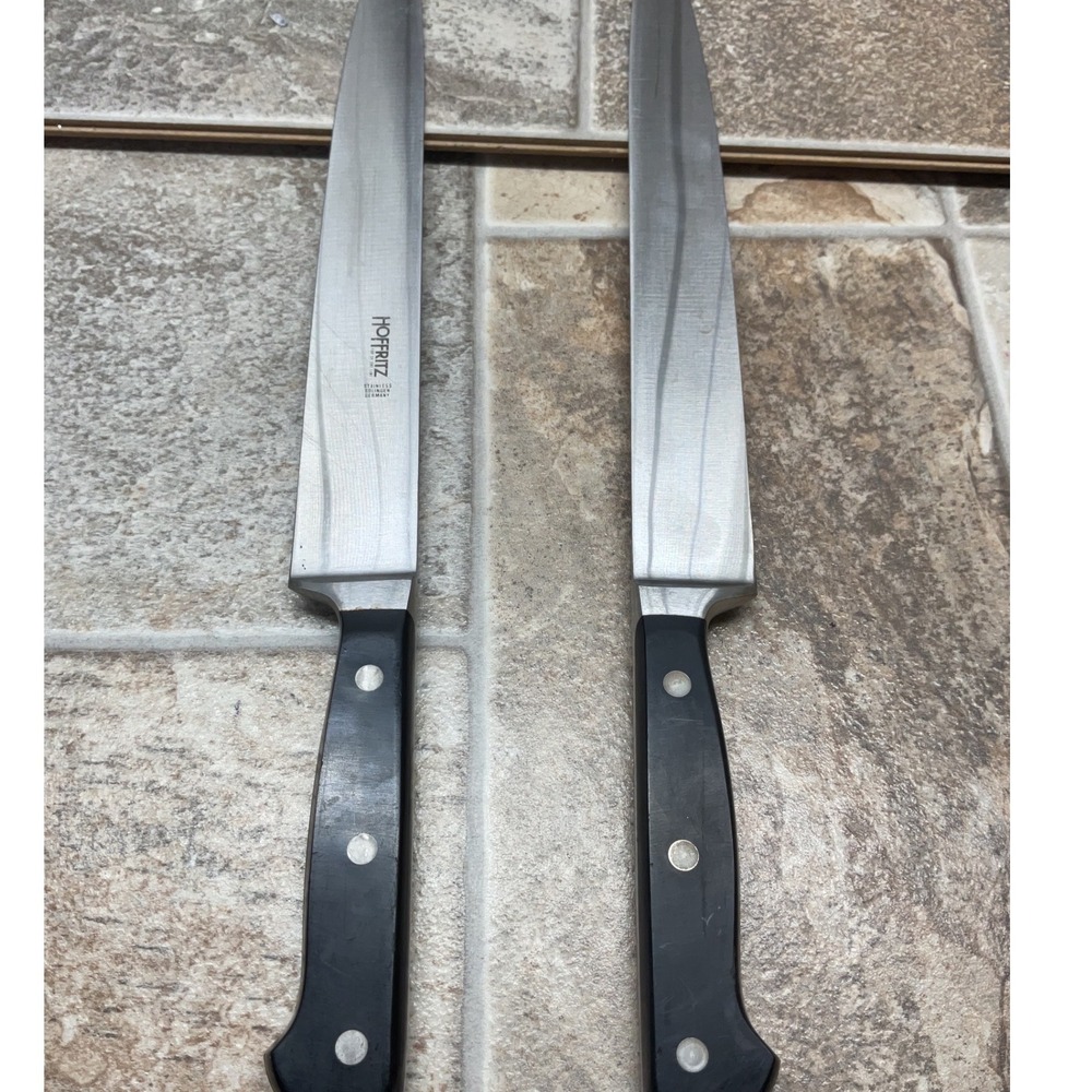 Hoffritz Top of the Line 9.5 Inch Carving Knives Solingen Germany Set of 2